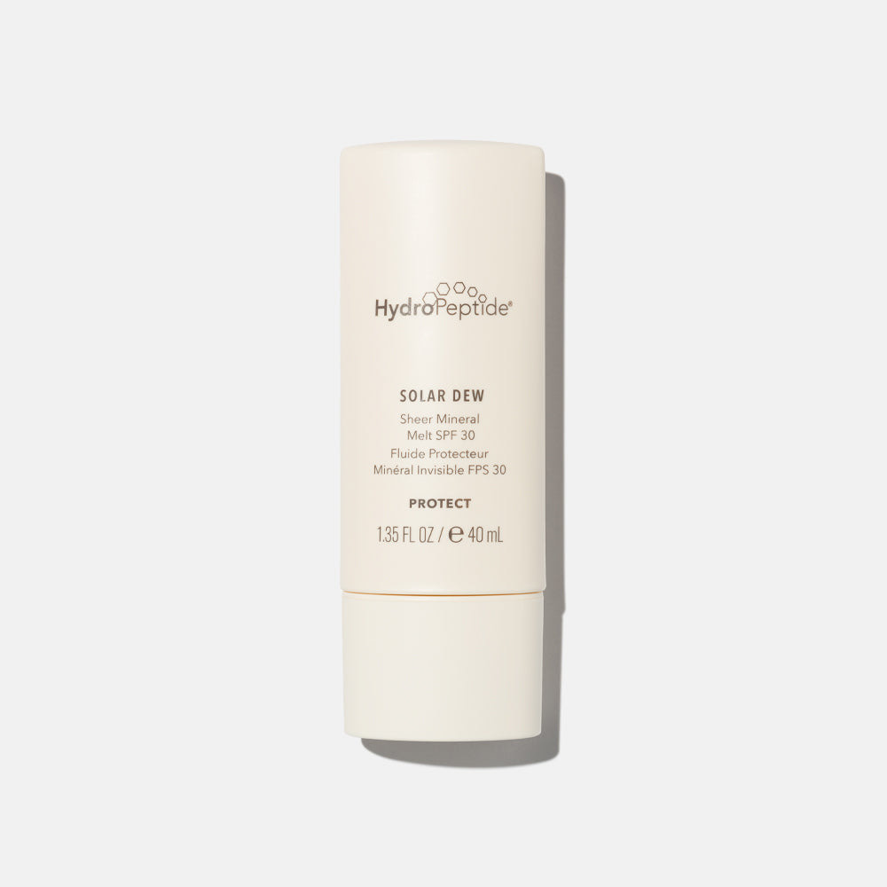 Hydropeptide SOLAR DEW SPF 30, Солнцезащитный минеральный флюид с увлажняющим действием SPF30, 40 ml