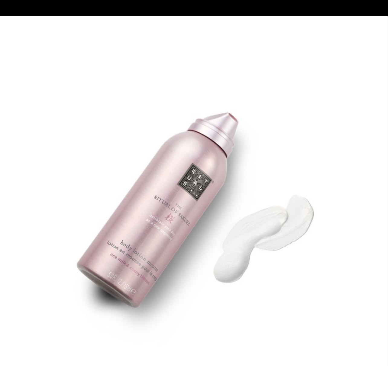 Ritual of Sakura body lotion mousse