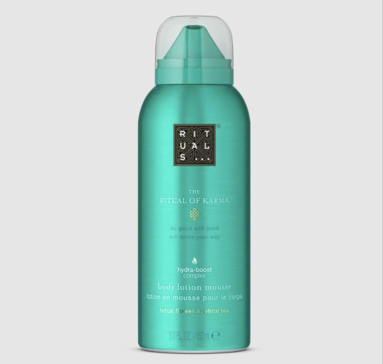 Ritual of karma body lotion mousse