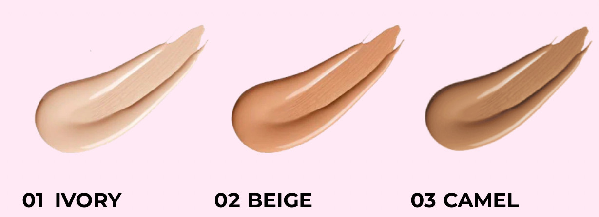 GENOSYS SKIN CARING BLEMISH BALM CUSHION|Ухаживающий BB-кушон с тонирующим эффектом / тон 03 CAMEL 2