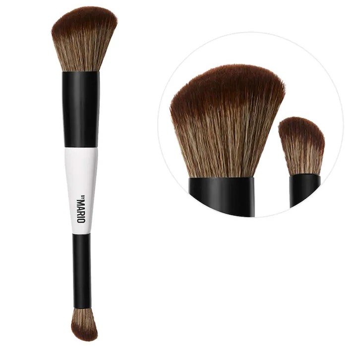 MAKEUP BY MARIO   Двусторонняя кисть для румян и контура F1 Dual-Ended Contour and Blush Brush