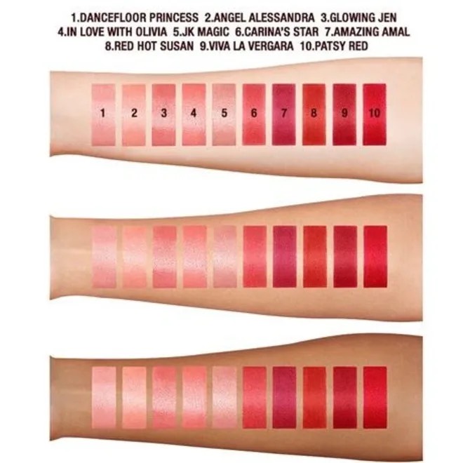 Матовая губная помада Charlotte Tilbury Hot Lips Dancefloor Princess 3