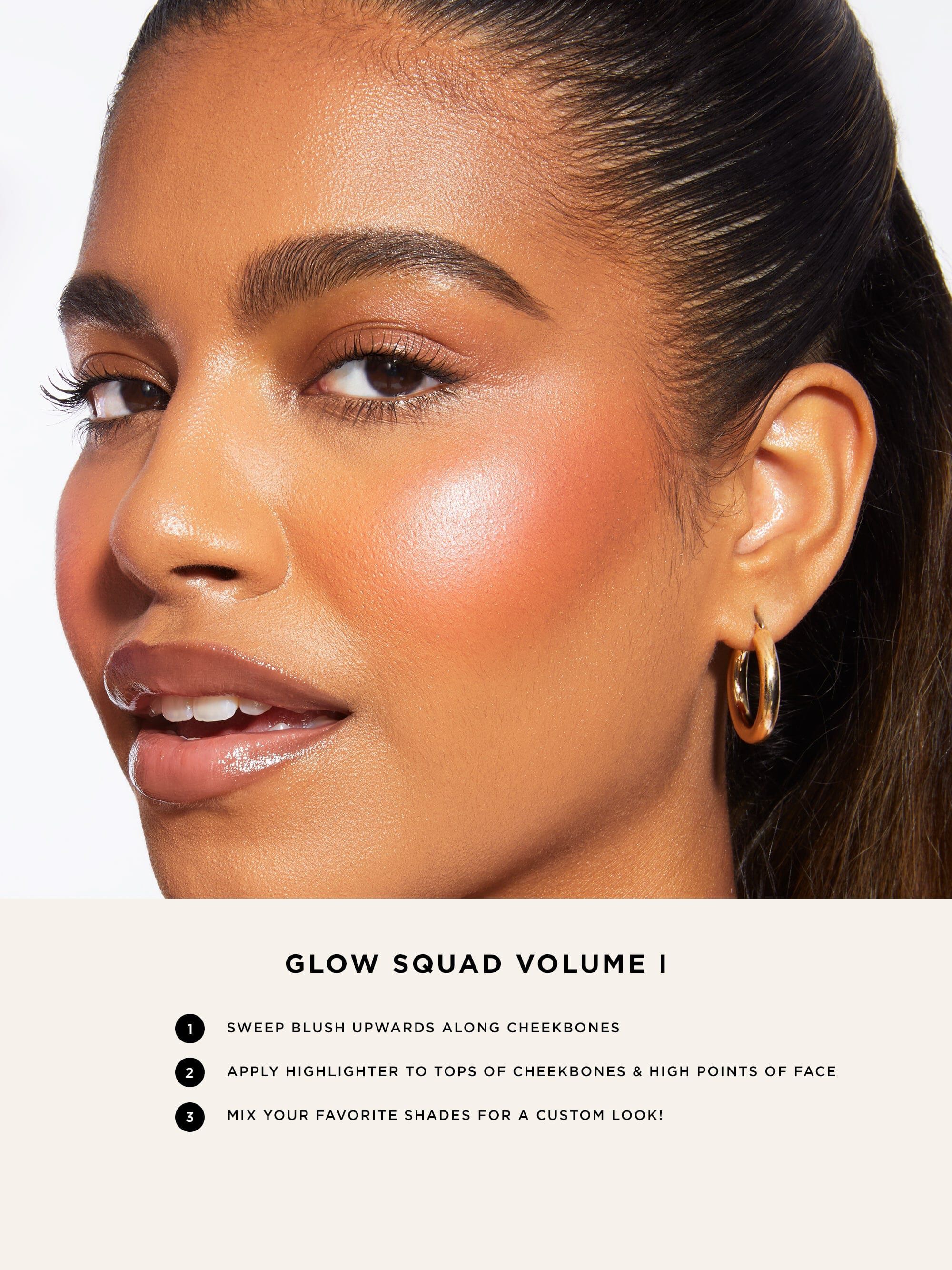 Tarte Палетка для контуринга лица Glow squad volume 1 Amazonian clay palette (4 х 2,2 г) 4