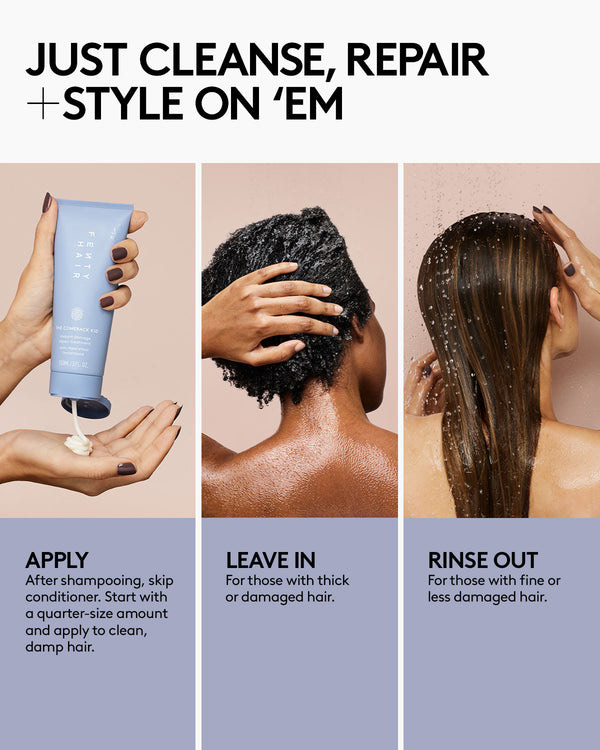 Fenty Hair Средство для лечения волос The Comeback Kid Instant Damage Repair Treatment Bond Builder 150мл 2