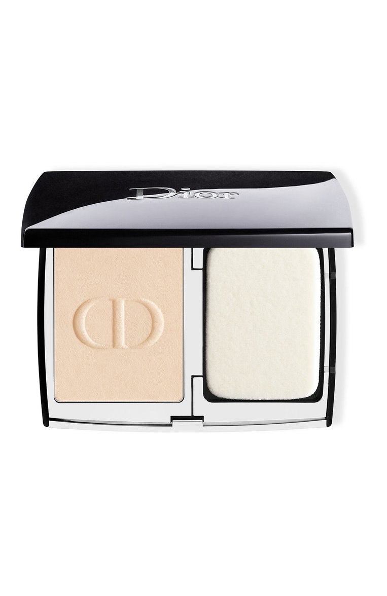 Diorskin Forever Natural Velvet Стойкая компактная тональная основа для лица, 1W warm