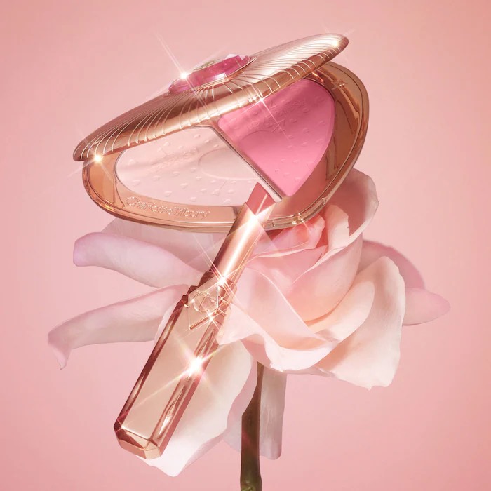 Charlotte Tilbury Палетка для лица Beauty Soulmates Face Palette (Flawless Pink) (13 г) 6