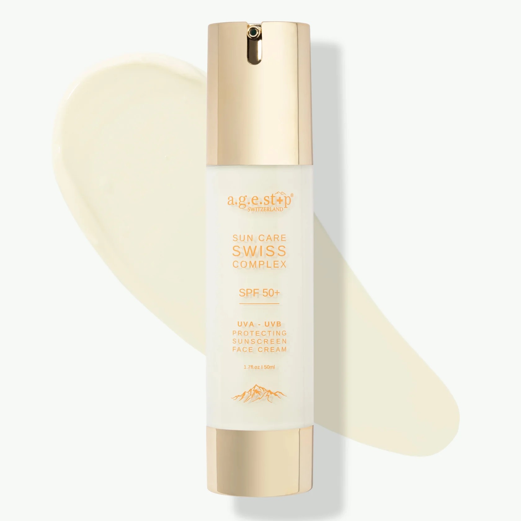 a.g.e.stop SWITZERLAND Age Stop Sun Care Swiss Complex Spf 50 +,Солнцезащитный крем, 50 мл