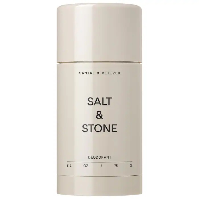 Salt & Stone  Стойкий дезодорант без солей алюминия Salt&Stone Extra-Strength Aluminum-Free Deodorant Santal&Vetiver (75 г)