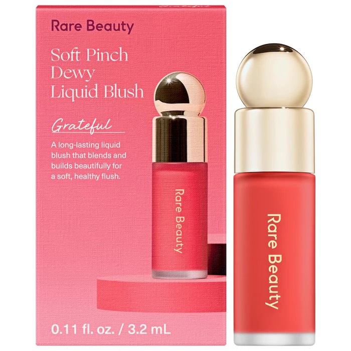Rare Beauty by Selena Gomez Жидкие румяна мини Soft Pinch Liquid Blush (Grateful) 3.2 мл