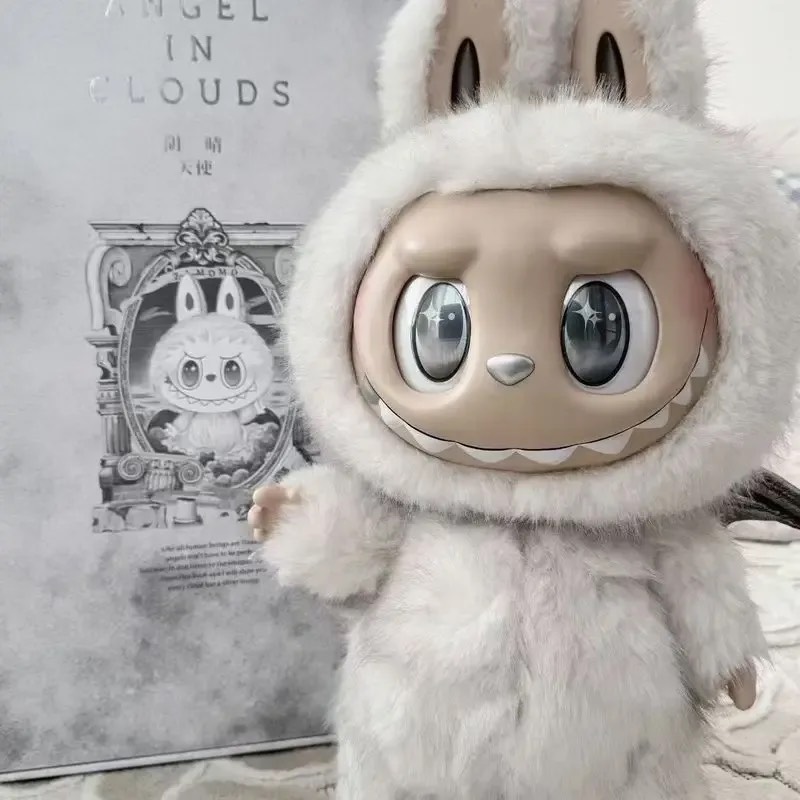 Фигурка Pop Mart "The Monsters Labubu Zimomo Angel In Clouds" (58 см) 3