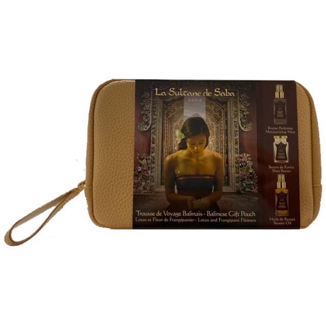 Набор “Путешествие на Бали” (СО СПРЕЕМ!) Balinese Gift Pouch (50 ml+100 g+50 ml) 2