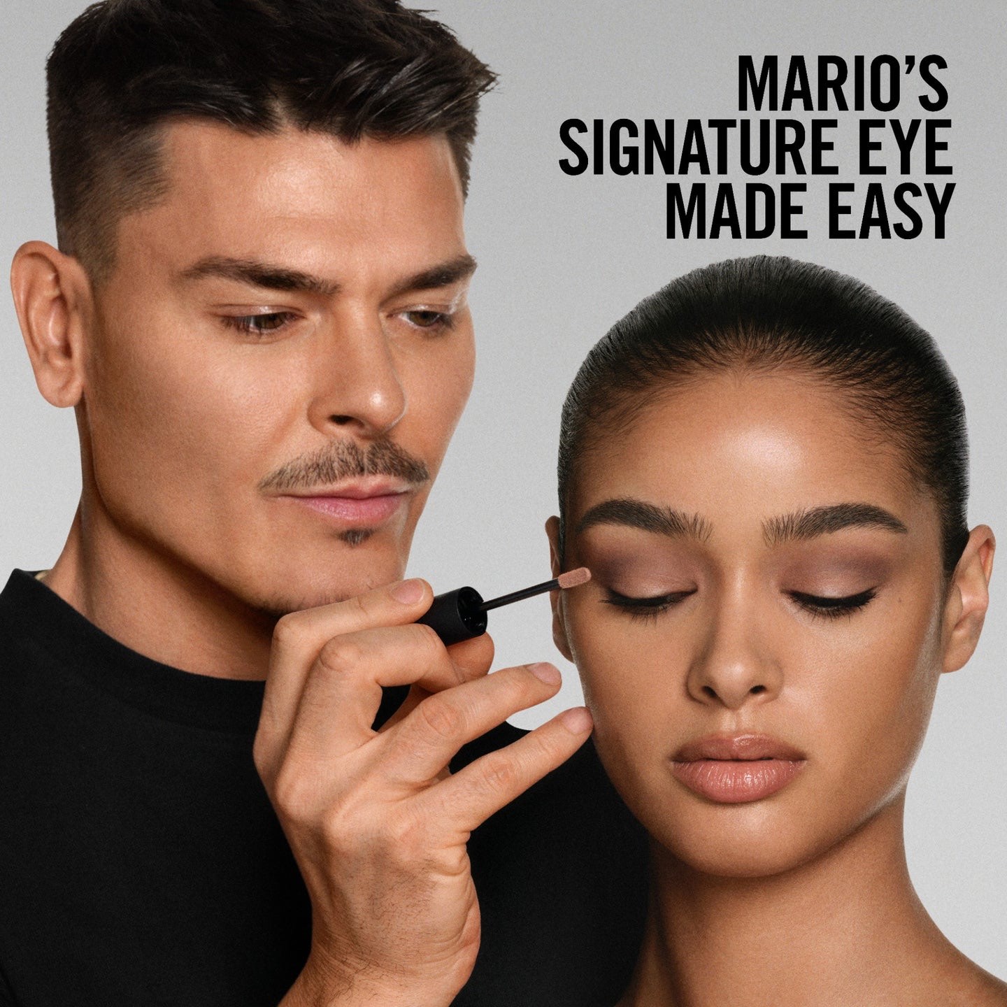 MAKEUP BY MARIO MASTER MATTES Кремовые тени для век LONG-WEAR CREAM EYESHADOW,  Sienna (Warm Brown) 7