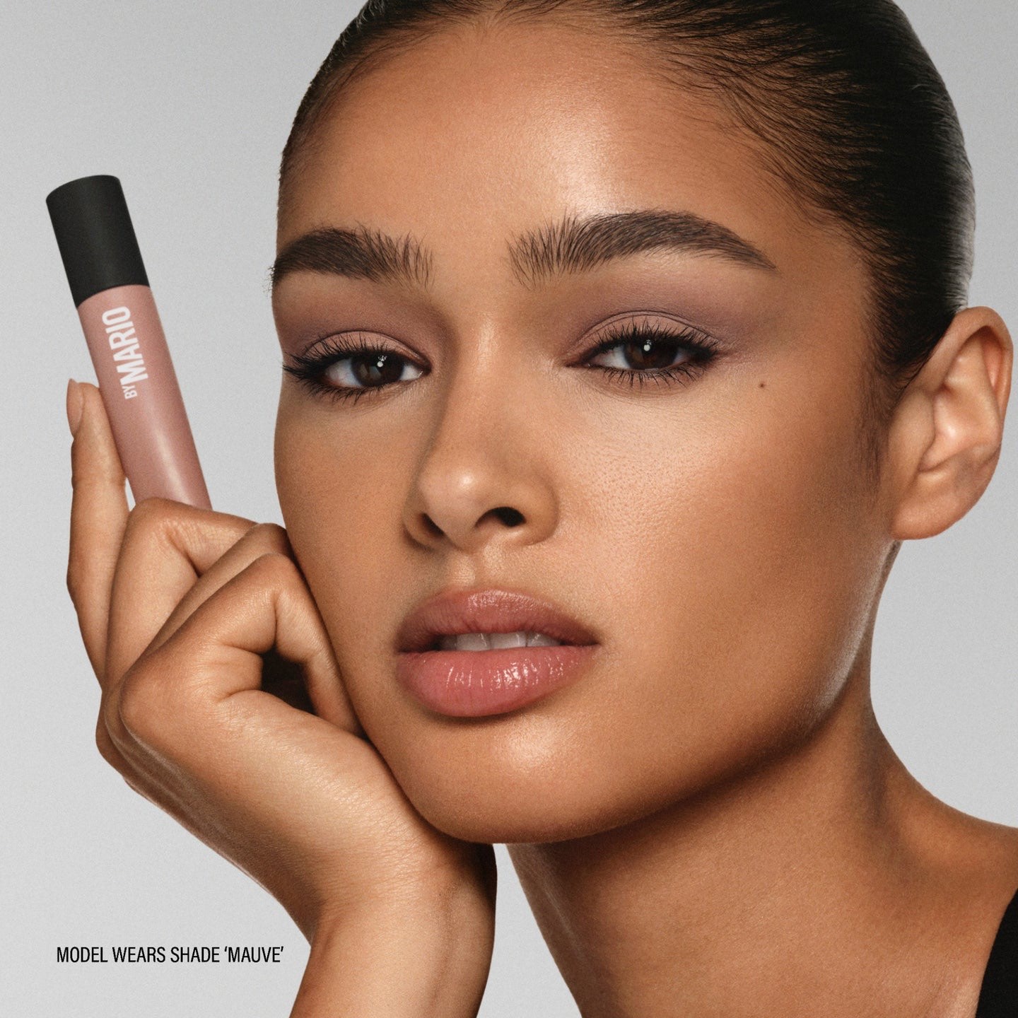 MAKEUP BY MARIO MASTER MATTES Кремовые тени для век LONG-WEAR CREAM EYESHADOW, Black (Super Black) 5