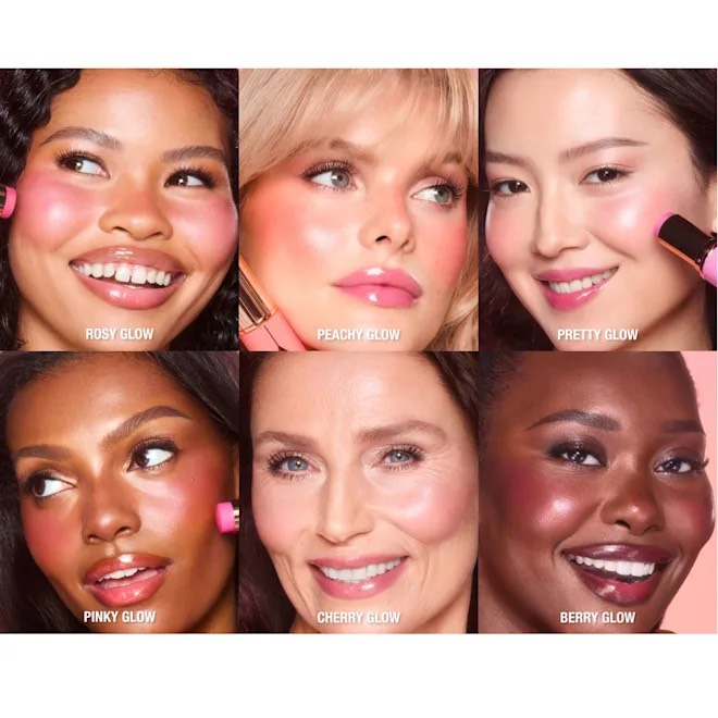 Румяна в стике Charlotte Tilbury Unreal Blush Healthy Glow Stick.  оттенок Pretty Glow 7