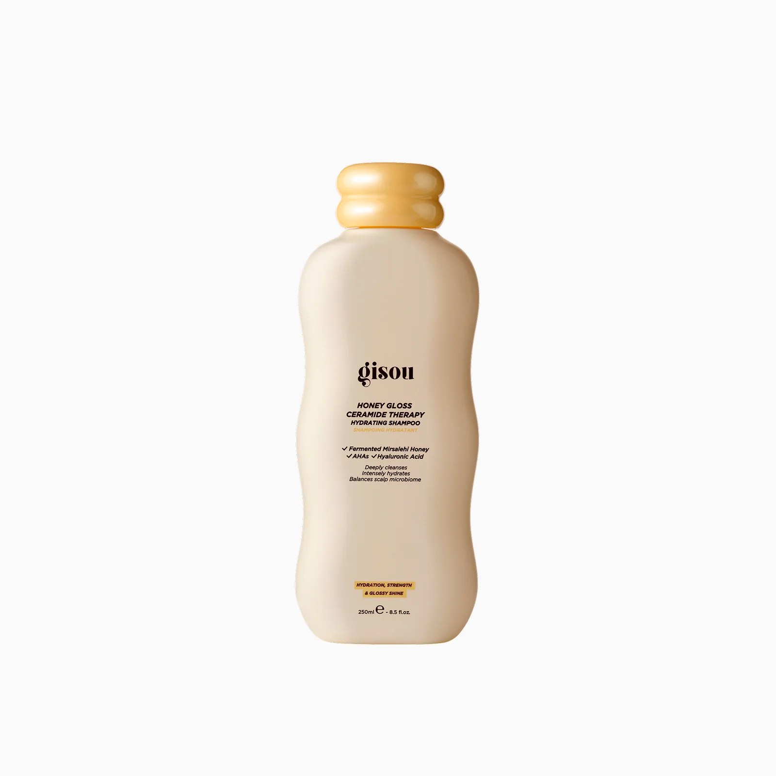 Gisou Honey Gloss Ceramide Therapy Hydrating Shampoo, Шампунь с керамидами, 250 мл