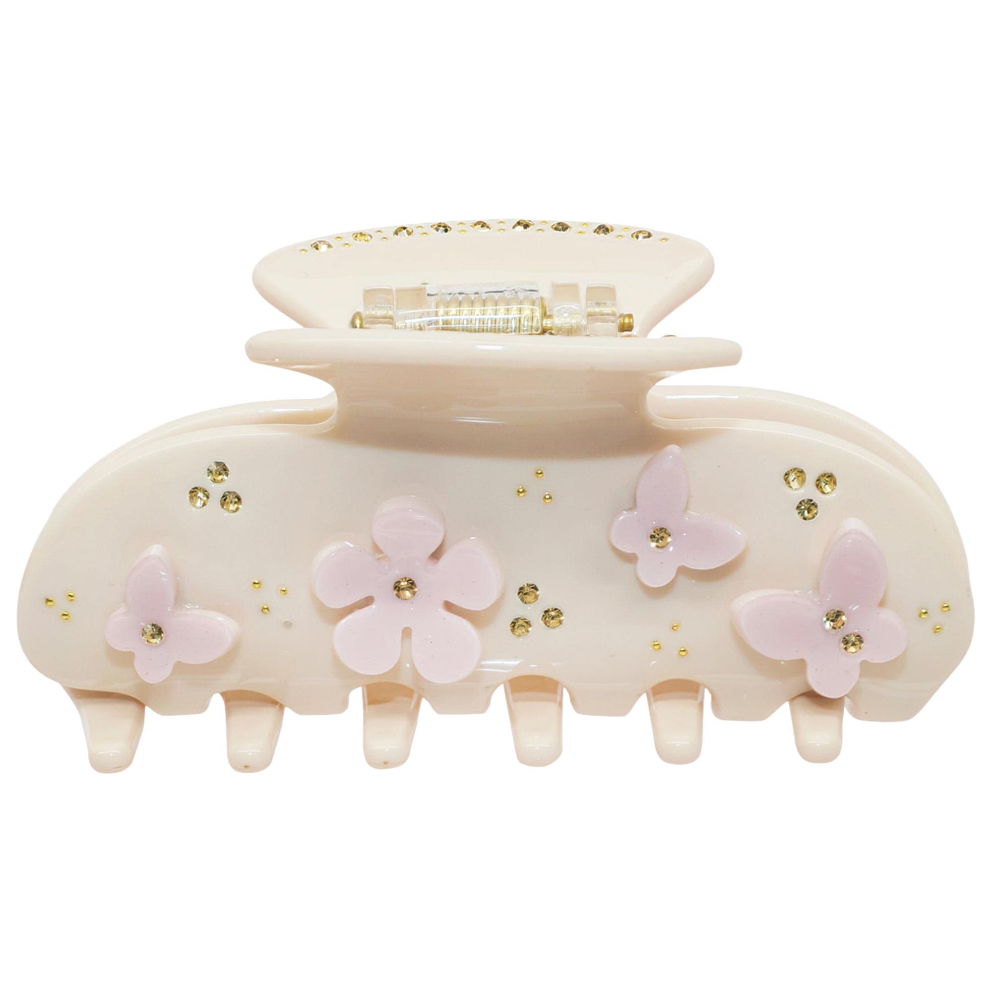 Emi Jay Заколка для волос Sweetheart Hair Claw Clip in Pink Angel Food