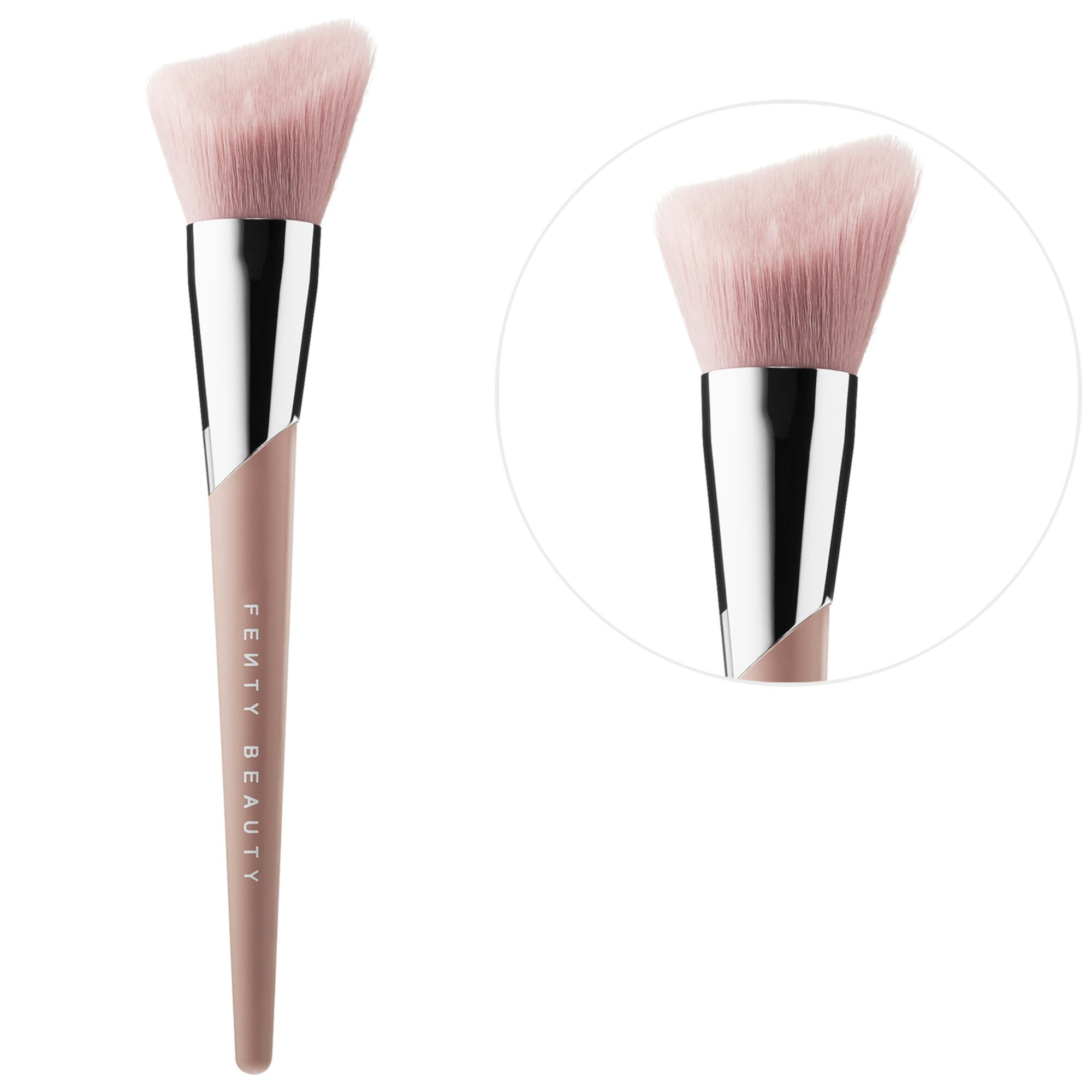 Fenty Beauty Кисть для бронзера  Cheek-Hugging Bronzer Brush 190