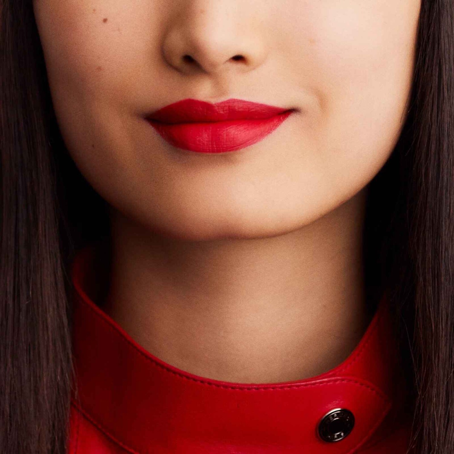 HERMES Матовая губная помада Hermès Rouge Matte 3,5 г, тон 64 Rouge Casaque 5