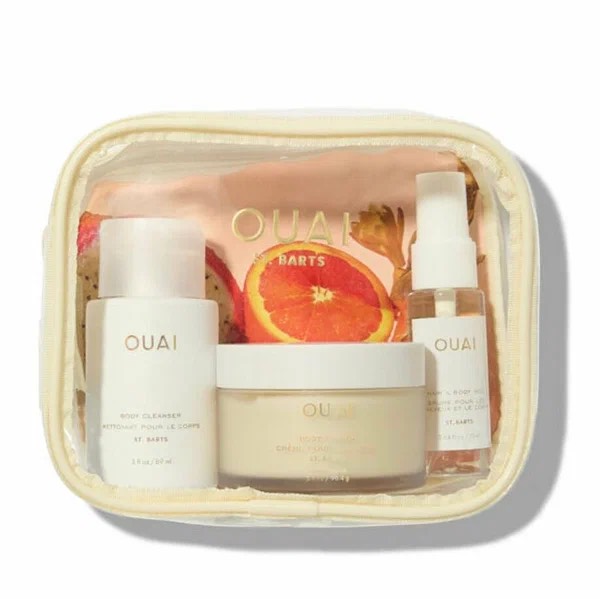 OUAI Дорожный набор для ухода за кожей St. Barts WANNA GET A-OUAI KIT 2