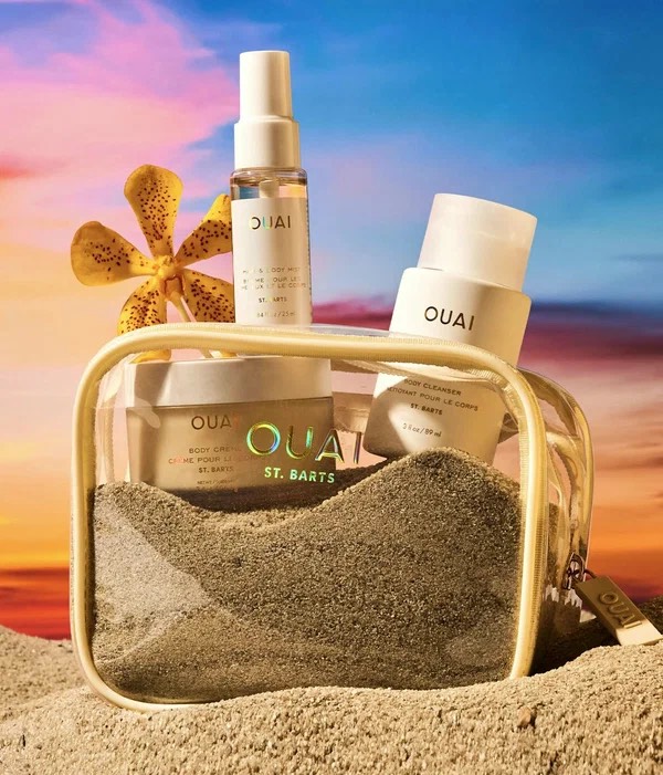OUAI Дорожный набор для ухода за кожей St. Barts WANNA GET A-OUAI KIT 3