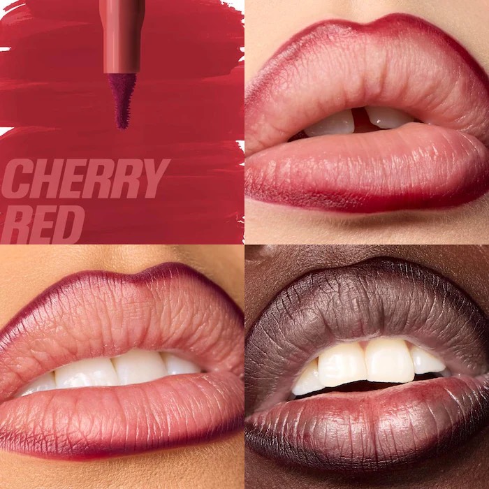 HUDA BEAUTY  Подводка для губ Lip Contour Lip Stain for 12-Hour Wear, Cherry Red 3
