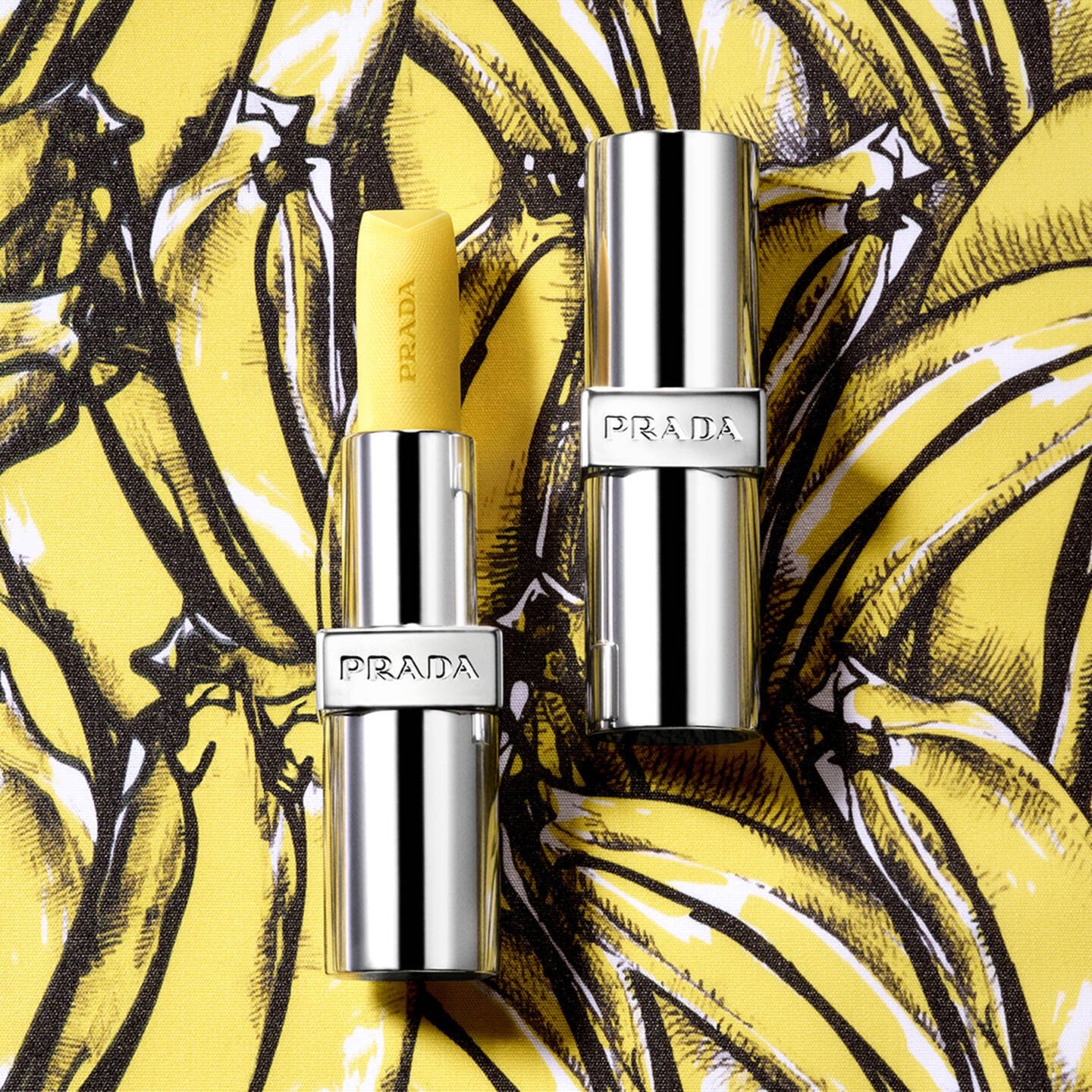 Prada Balm Lip Optimizing Care Бальзам для губ U002 Banana Yellow, 3,8г 2