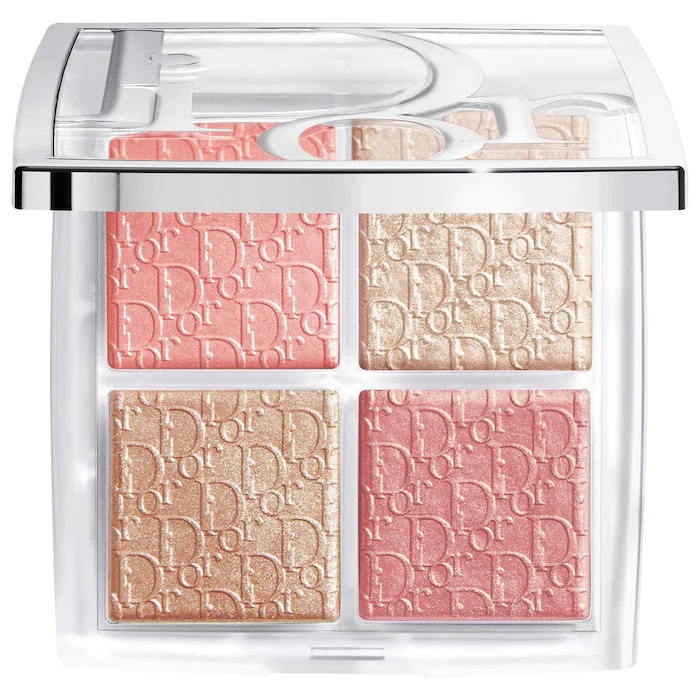 DIOR Палетка для лица Backstage Glow Maximizer Face Palette. 003 Pearly Peach Glow, 10г