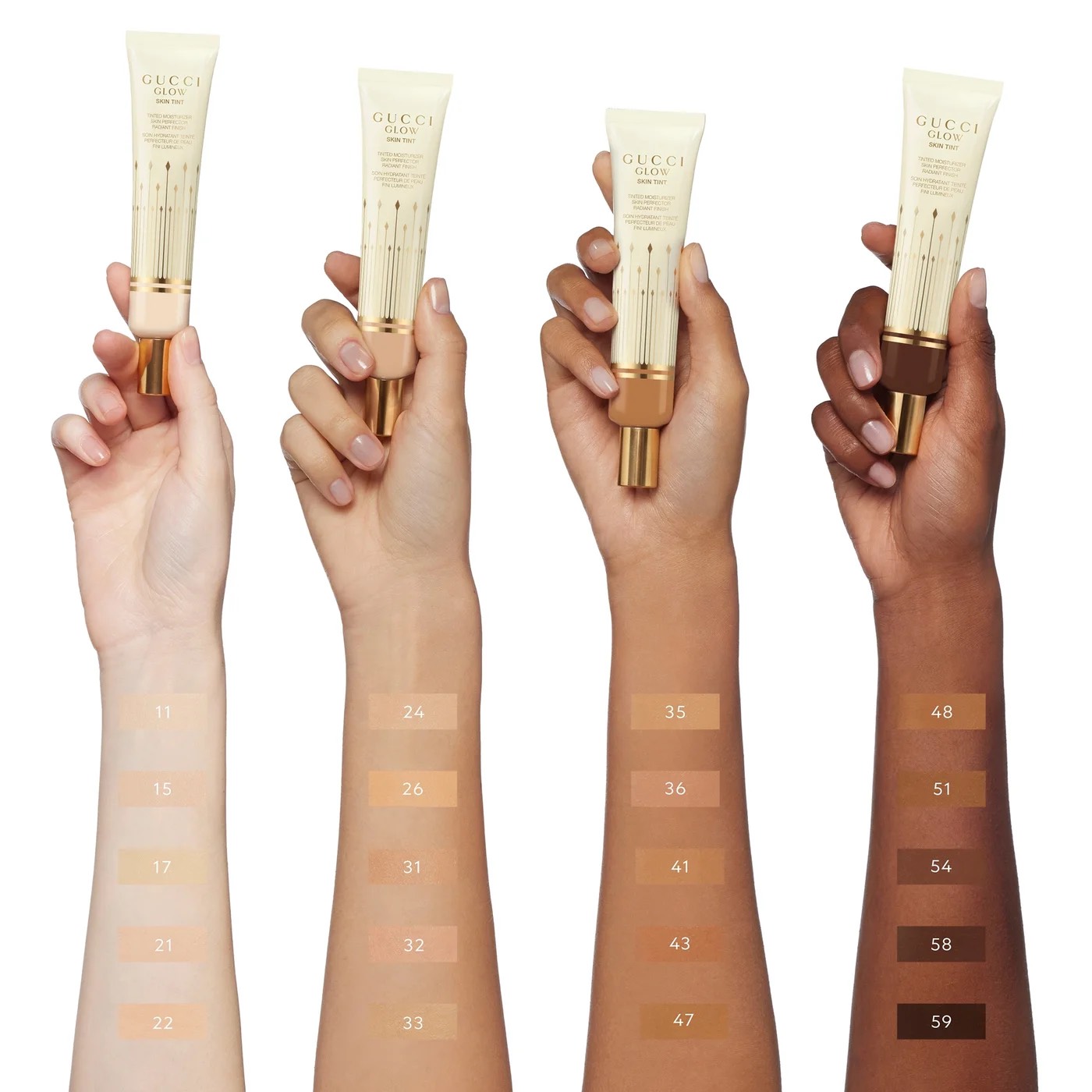 GUCCI Тональный крем Glow Skin Tint, 15 - FAIR 3