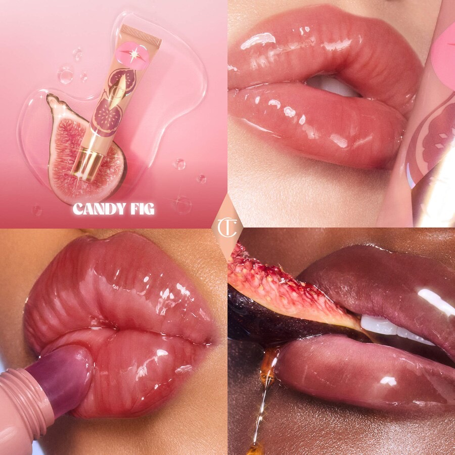 Charlotte Tilbury  Масло для губ Unreal Lips Healthy Glow Nectar Oil. Candy Fig 2