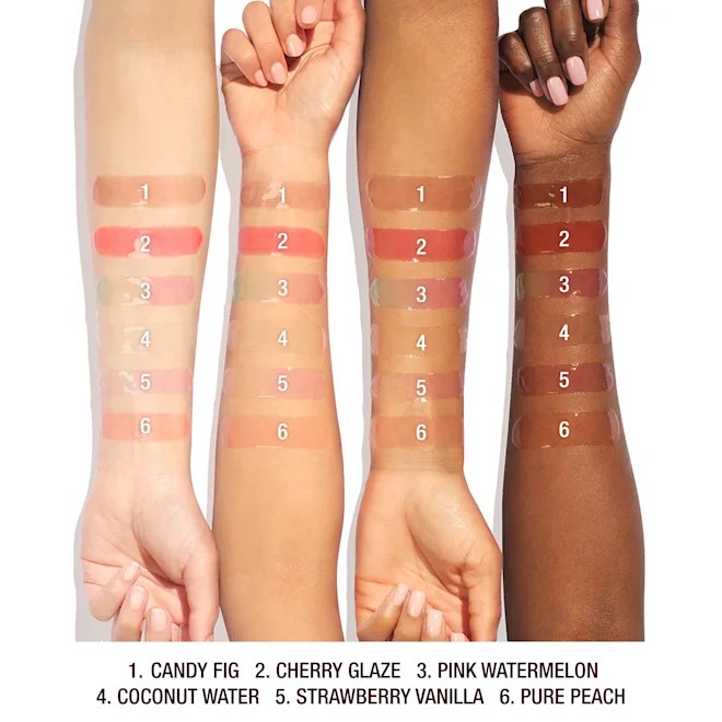 Charlotte Tilbury  Масло для губ Unreal Lips Healthy Glow Nectar Oil. Candy Fig 5