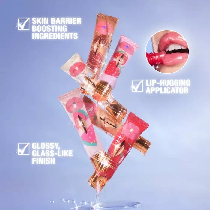 Charlotte Tilbury  Масло для губ Unreal Lips Healthy Glow Nectar Oil. Candy Fig 7