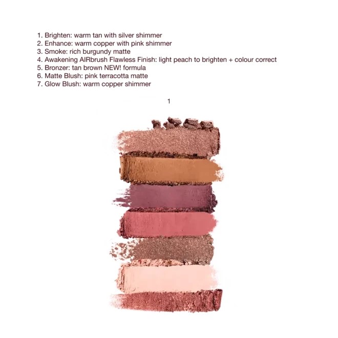 Charlotte Tilbury Палетка для макияжа Hollywood Instant Look in a Palette - Pretty Оттенок bronzed beauty 3