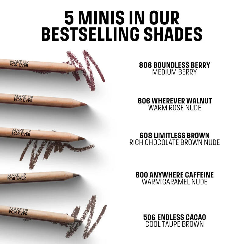 Make up for ever ARTIST COLOR PENCIL STELLAR SET, набор карандашей 3