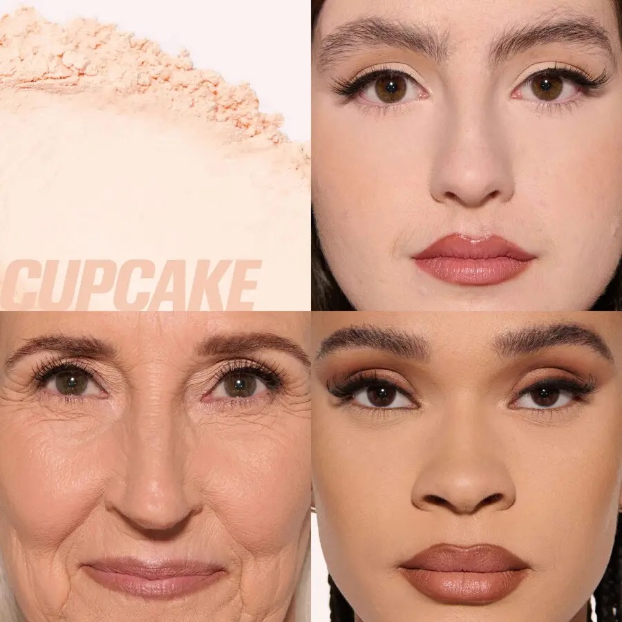 HUDA BEAUTY Рассыпчатая пудра Easy Bake Powder для фиксации макияжа; Оттенок CUPCAKE 3
