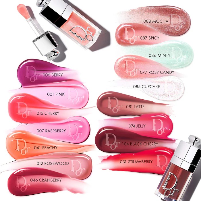 Dior Увлажняющий блеск для губ Dior Addict Lip Glow Oil оттенок 081 Latte 4