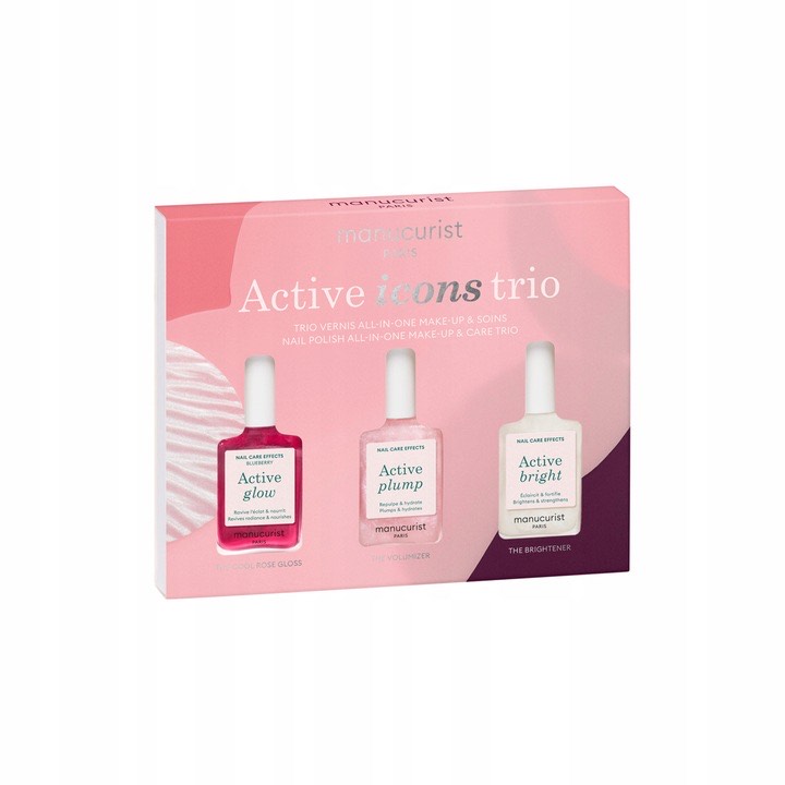 manucurist Набор средств для маникюра Active Icons Trio