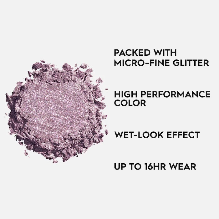 URBAN DECAY Тени для век с блестками 24/7 Moondust Glitter Eyeshadow Singles, Glitter rock 3