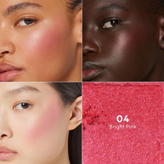 GUCCI Румяна Glow Dewy Powder Blush, 04 Bright Pink 2