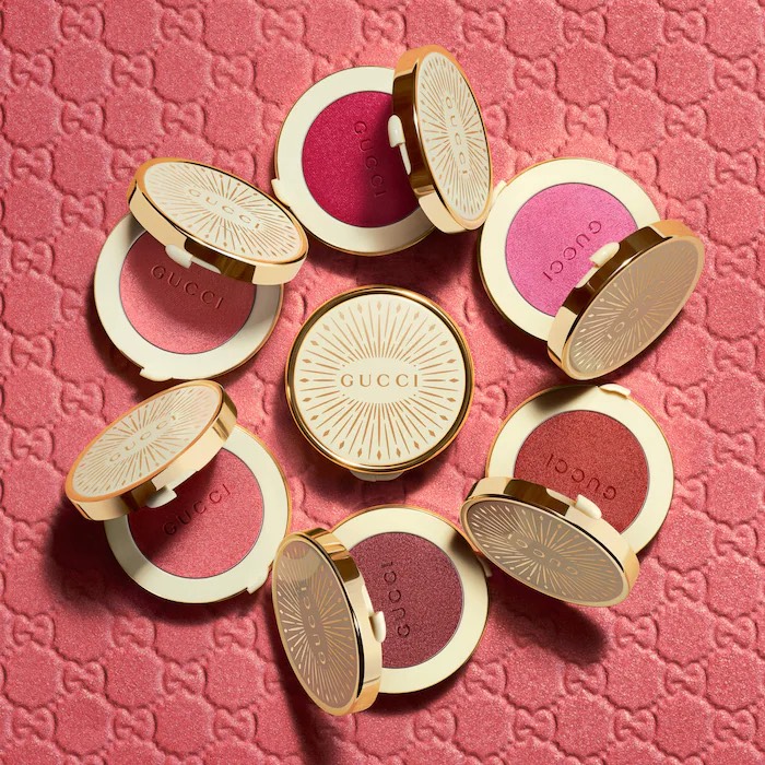 GUCCI Румяна Glow Dewy Powder Blush, 04 Bright Pink 5