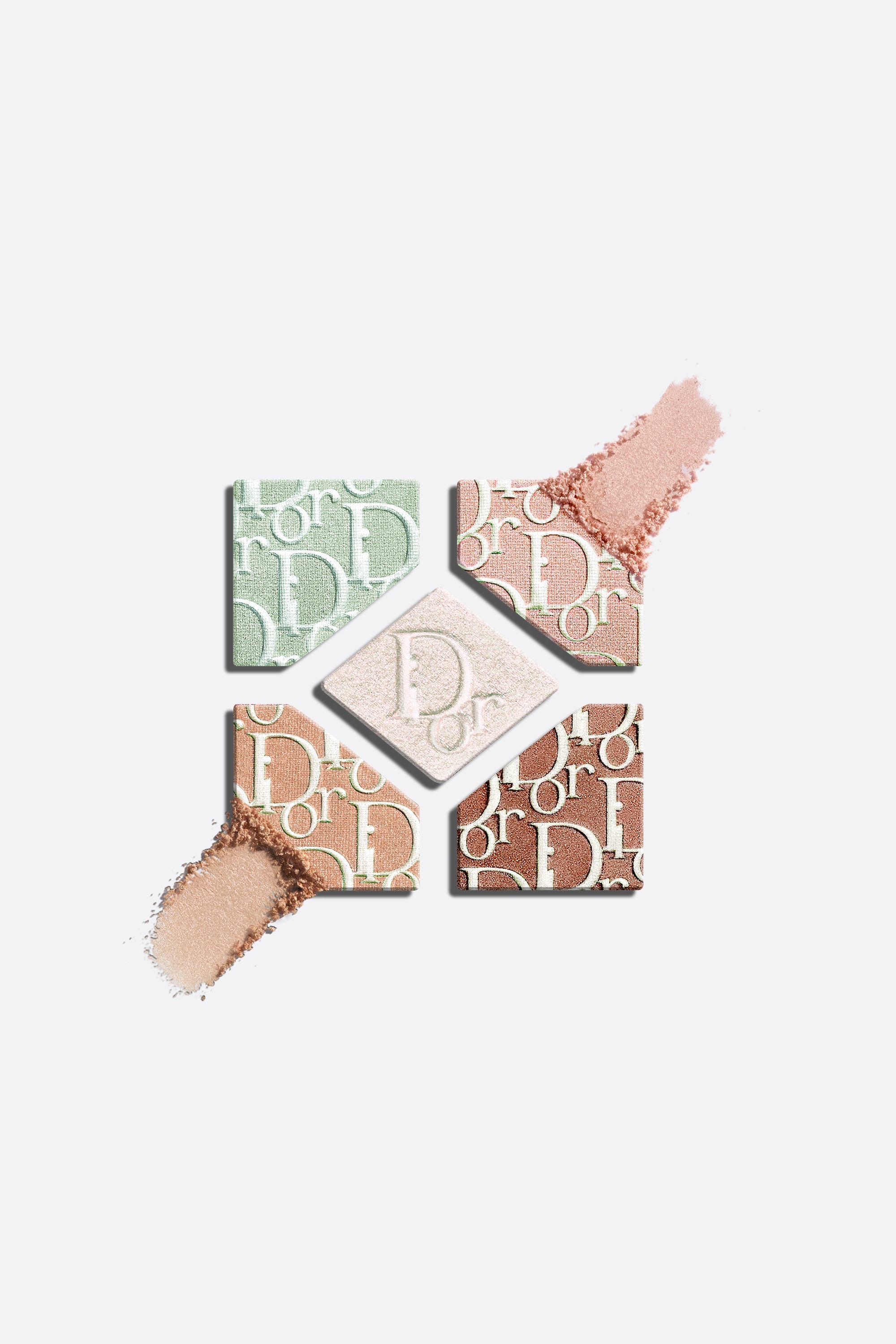 Dior, Палетка теней,  Diorshow 5 Couleurs Spring Look Limited Edition в оттенке  645 Mint Bubblegum 3