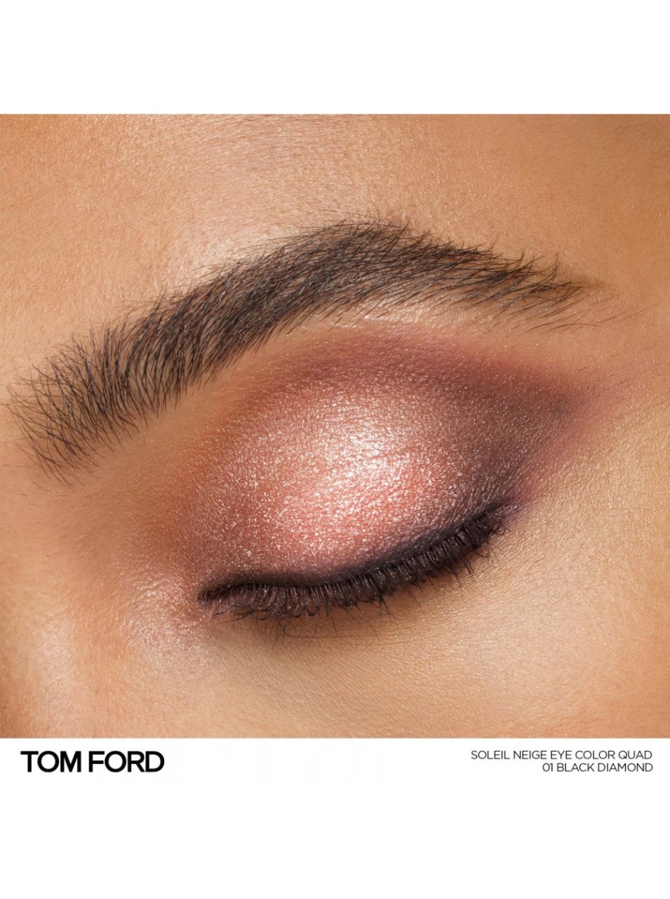 Tom Ford Eye Color Quad Prisma  в оттенке 01 Black Diamond,Палетка теней для глаз, 6 г 2