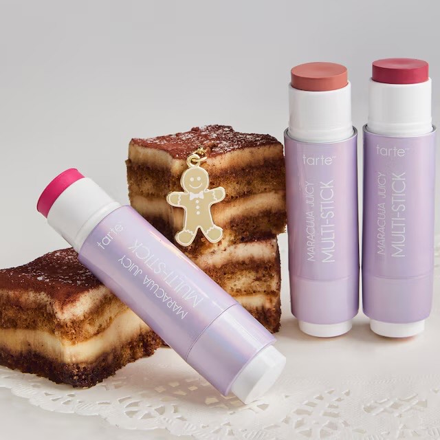 Tarte cheek souffle maracuja juicy multi-stick set ,  Лимитированный набор для макияж губ и щек, 3*4.25 g 5
