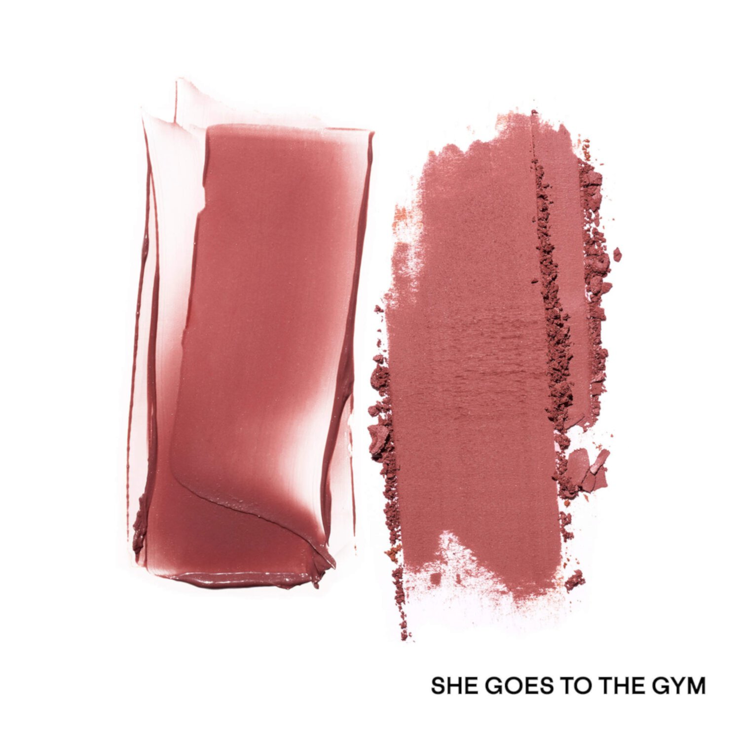 Patrick TA Румяна Major Headlines Double-Take Cream and Powder Blush Duo Mini в оттенке She Goes To The Gym, 5g 2