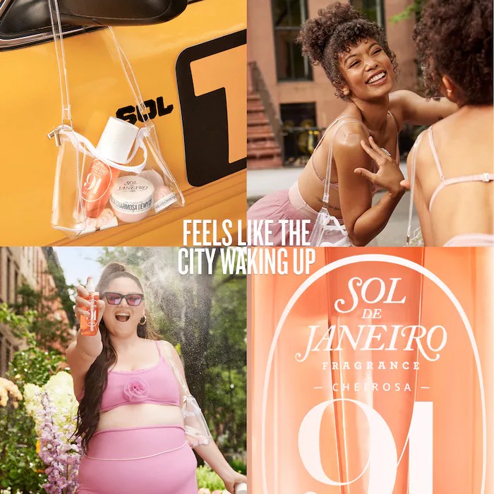 Sol de Janeiro  Парфюмированный мист для тела Mini Cheirosa 91 Rosa Charmosa Body & Hair Perfume Mist, 90 мл 3