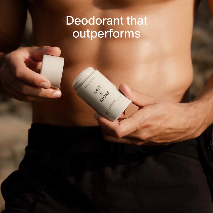 Salt & Stone  Стойкий дезодорант без солей алюминия Bergamot & Hinoki Extra-Strength Aluminum-Free Deodorant (75г) 5