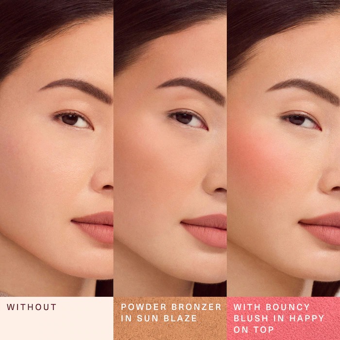 Rare Beauty by Selena Gomez Бронзирующая пудра Warm Wishes Soft Matte Powder Bronzer, оттенок Sun Blaze (9г) 3