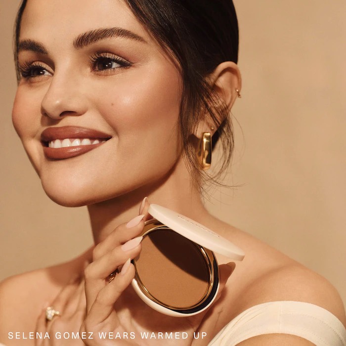 Rare Beauty by Selena Gomez Бронзирующая пудра Warm Wishes Soft Matte Powder Bronzer, оттенок Sun Blaze (9г) 8