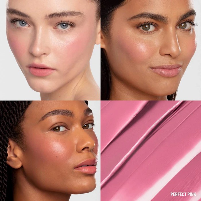 Makeup by Mario Кремовые румяна Soft Pop Plumping Blush Veil, оттенок Perfect Pink (5г) 2