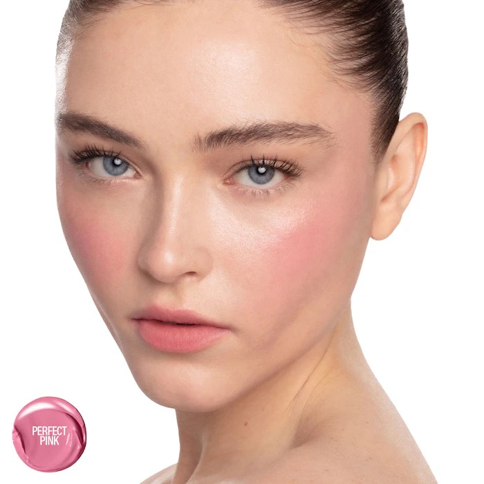 Makeup by Mario Кремовые румяна Soft Pop Plumping Blush Veil, оттенок Perfect Pink (5г) 3