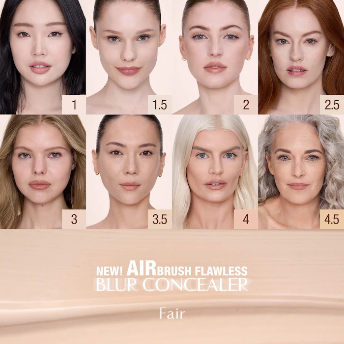 Charlotte Tilbury  Консилер Airbrush Flawless Blur, 3,5 Fair 4